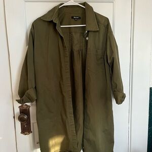 Madewell Utility Jacket in Olive
